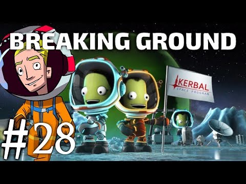 Kerbal Space Program Breaking Ground Career Mode | Part 28 | Mining Upgrades