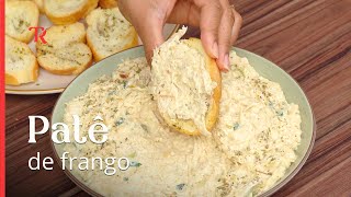 Aprenda a fazer a melhor receita de patê de frango, super prático e delicioso!