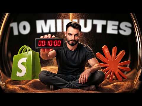 J'ai Créé un Site Shopify Complet & Rentable en 10 Minutes (avec Claude)