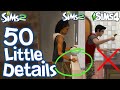 The Sims 2 50 FUN LITTLE DETAILS Not In Sims 3 Sims 4