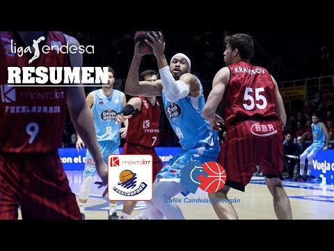 Montakit Fuenlabrada - Cafés Candelas Breogán (95-98) RESUMEN // Jornada 14 Liga Endesa
