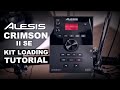 Alesis Crimson II SE electronic drums sound module kit loading tutorial