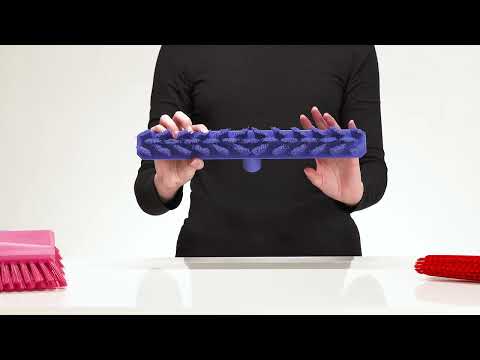 Golvskrubb Vikan med Vattenmatning Mycket Hård Gul 27cm - Youtube manufacturer video 2