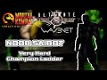 Ultimate Mortal Kombat 3 WaveNet Legacy Kollection Noob Saibot On Very Hard