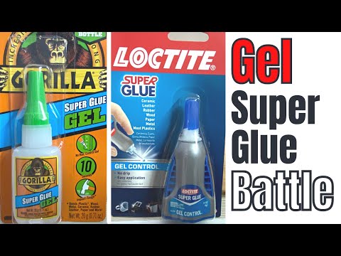 SURPRISING STRENGTH!  Gorilla & Loctite Super Glue Gels