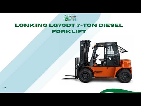 Lonking LG70DT 7-ton diesel forklift - Image 2