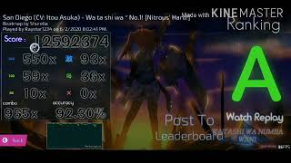 WATASHI WA NUMBAH WAN | Opsu! Gameplay