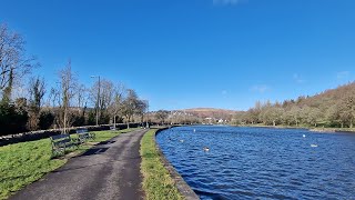 Cyfarthfa Castle Museum Lakeside Walking Tour 4K Video | Merthyr Tydfil, South Wales, UK 🇬🇧