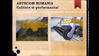 preview picture of video 'Utilaje agricole produse in Romania - Grapa cu discuri rapida produsa de Artecom Romania'