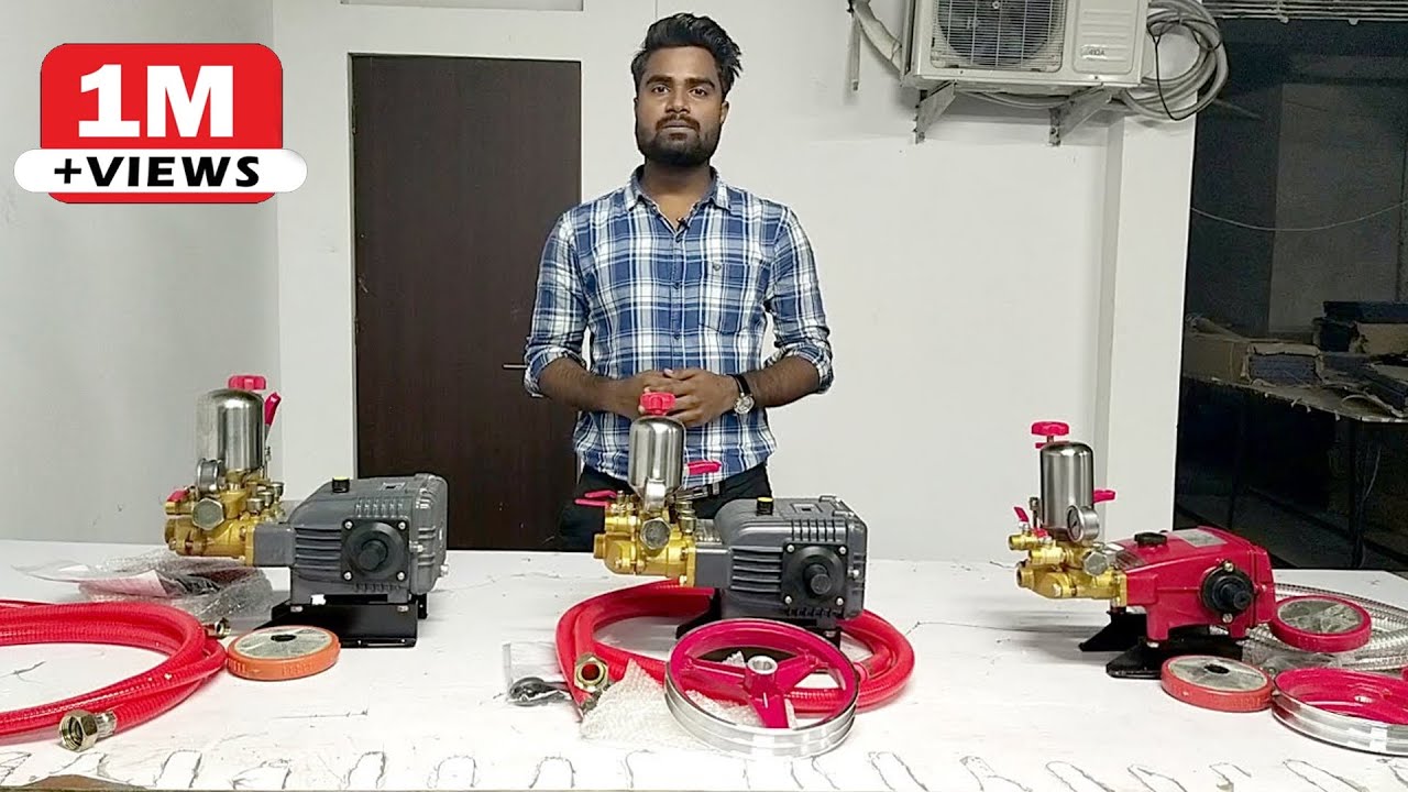 Watch video Powerful HTP Pumps for Agriculture Spraying | Car Washing | Call Us - 7829055044 Now Powerful HTP Pumps for Agriculture Spraying | Car Washing | Call Us - 7829055044