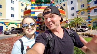 Our First Visit to Legoland Florida Resort!  Hotel Review + Room Tour & Legoland Theme Park! ☀️🧱😄