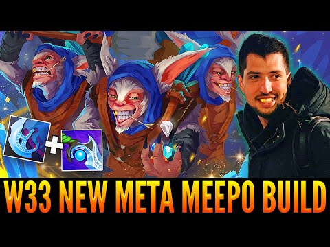 👉 What Else To Expect When W33 The Legendary Meepo Pick This Hero - New Meta Diffusal & Manta Build
