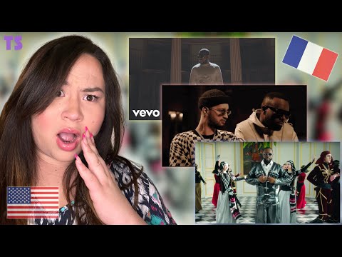 American Reacts to GIMS Hits! (French Music)