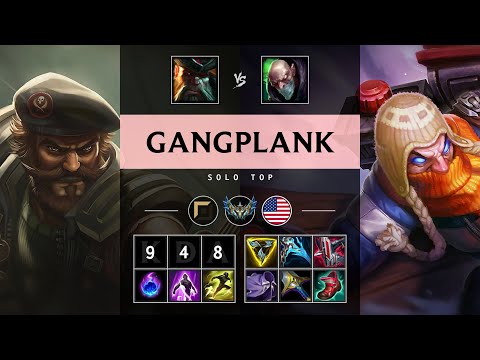 Gangplank Top vs Singed - NA Challenger Patch 25.19