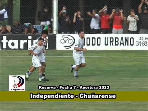 Div. Reserva: Independiente 0-1 Chañarense / Fecha 7 (Apertura) / Liga Interprovincial / 02/04/23