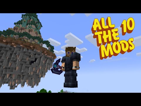 All The Mods 10 (ATM10) - Ep 17 -  Just Dire Things Creative Flight!