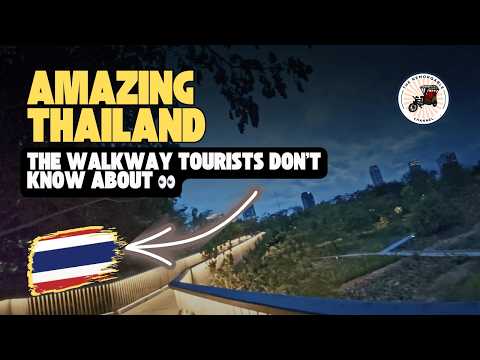 Bangkok’s Green Mile 🌿 Skywalk from Benjakitti to Lumpini Park