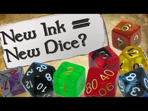 Why Change the Number Color of Your Dice? | Re-Inking