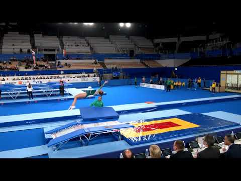 HAGARTY Carina (AUS) W - 2019 Trampoline Worlds, Tokyo (JPN) - Qualification Double Mini R2