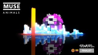 &quot;Animals&quot; - MUSE // Animated Music Video - Genero.tv