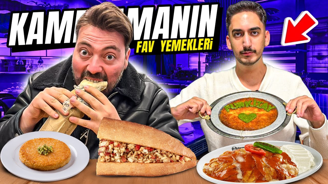 FURKİTAY’IN EN SEVDİĞİ YEMEKLERİ YEDİK!