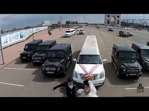 outstand mafia wedding in Azerbaijan with huge selection of cars