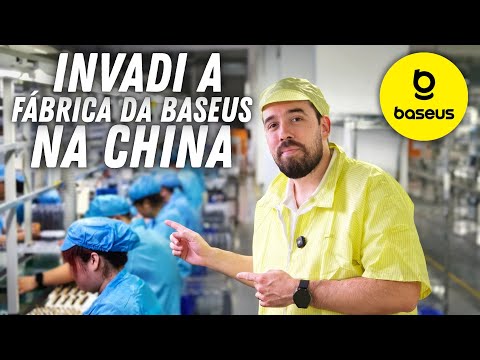 O SEGREDO DA BASEUS REVELADO - É ASSIM QUE A BASEUS FABRICA OS SEUS PRODUTOS