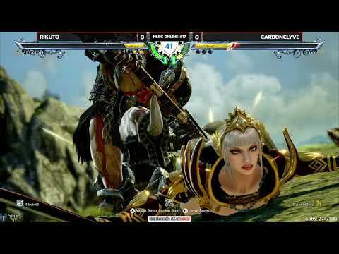 Soulcalibur VI @ NLBC Online #17 - Rikuto vs CarbonClyve [4K/60fps]