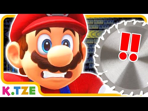 Sägeblatt bedeutet Schmerz ⚙️😱 Mario Maker 2 | K.Tze