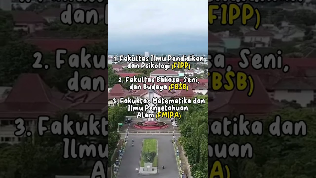 9 Fakultas di Universitas Negeri Yogyakarta #uny