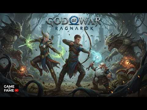 God of War Ragnarök - The Old Friends Mission: Atreus and Sindri Journey