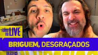 NANDO MOURA CAI DA CAMA DO HOSPITAL PARA RIR DA CARA DE RENAN SANTOS DO MISSÃO | Galãs Feios