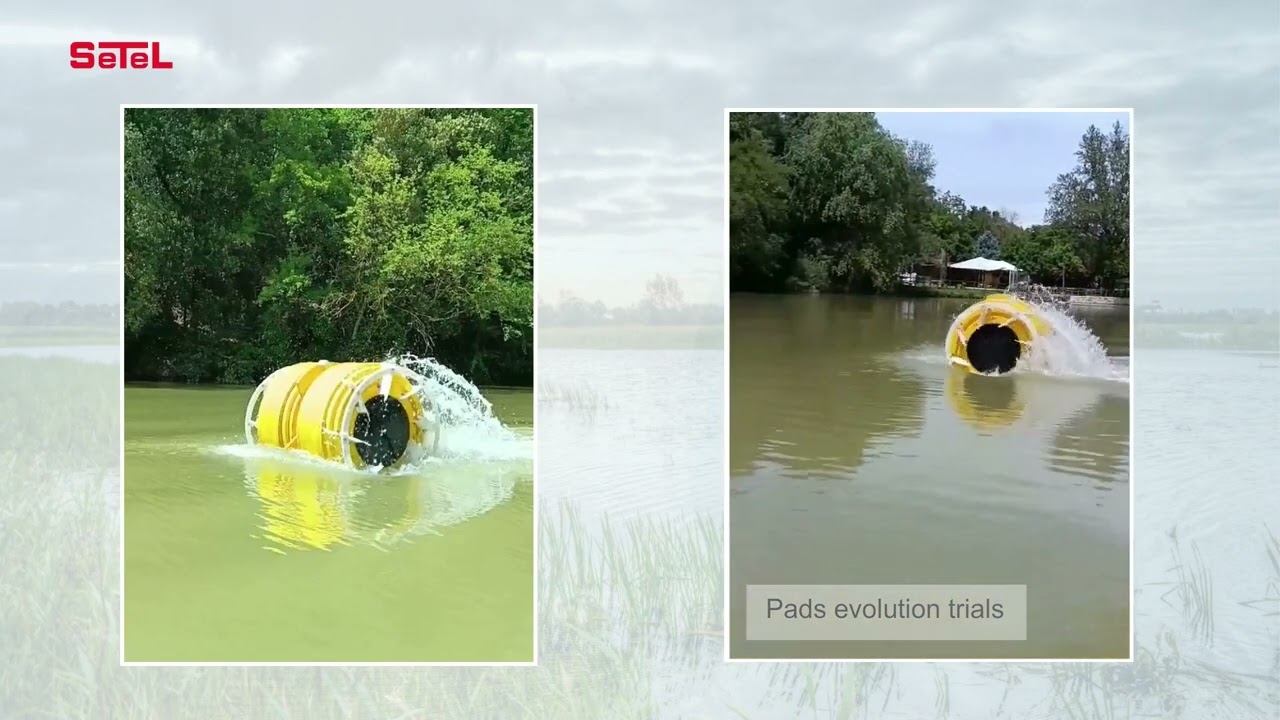 MAR prototypes in water