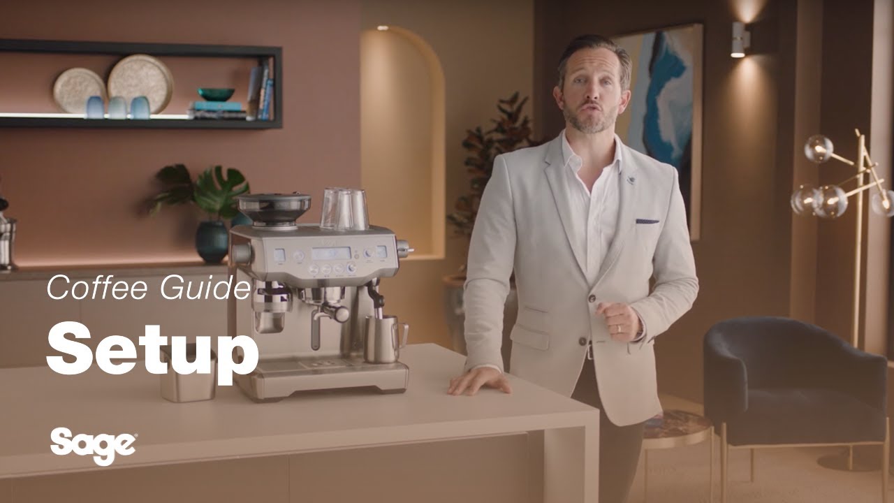 Breville coffee guide tutorial - Setting up your machine