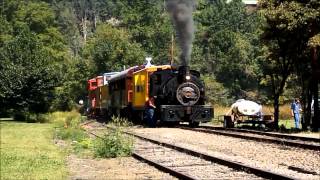 preview picture of video 'Lehigh Valley Coal #126 arrives a Whittier, NC'