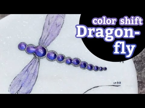 How to Paint a Dragonfly || Painting Dragonflies for Beginners step by step || Rock Painting 101