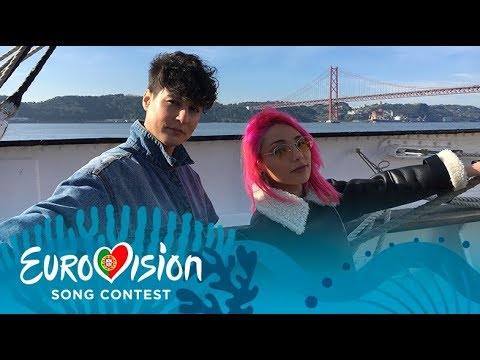 Portugal's Postcard shooting: "I'll never forget this day" | Eurovision 2018
