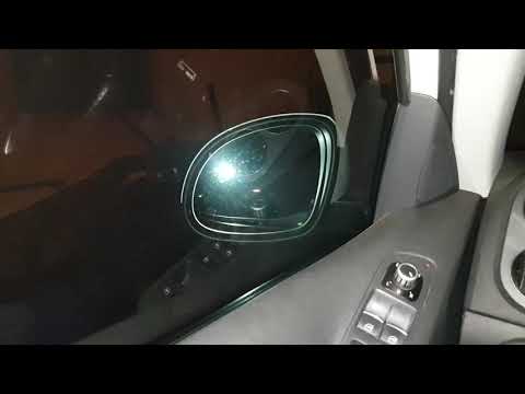 VW Tiguan 2013 mirrors folding from remote/unfold when ignition is ON