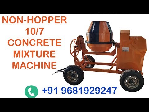 Non Hopper Concrete Mixer 1 Bag
