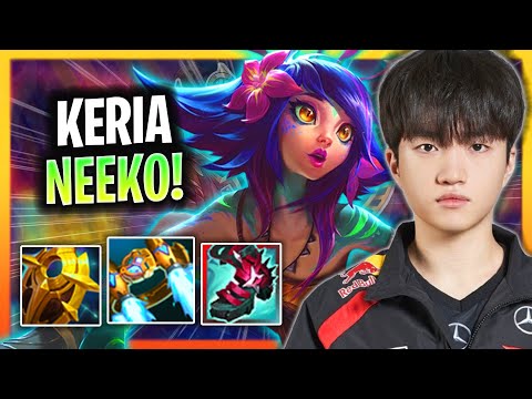 LEARN HOW TO PLAY NEEKO SUPPORT LIKE A PRO! | T1 Keria Plays Neeko Support vs Braum! Season 2025