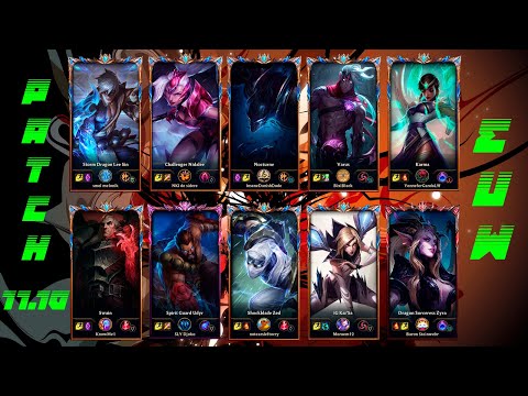 EUW Challenger Match #130 Highlights Patch 11.10