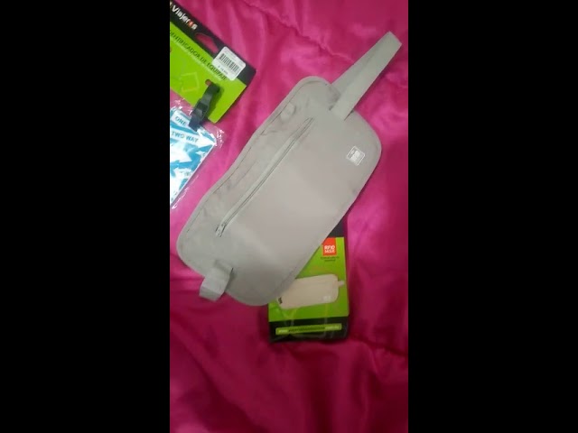 Vídeo relacionado con Lifeventure Cartera Plegable con Cremallera Protegida RFID, Cartera Delgada para Viajes, Material Reciclable, Oliva
