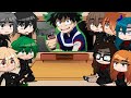 Deku S Past Classmates React To Deku Policeman AU