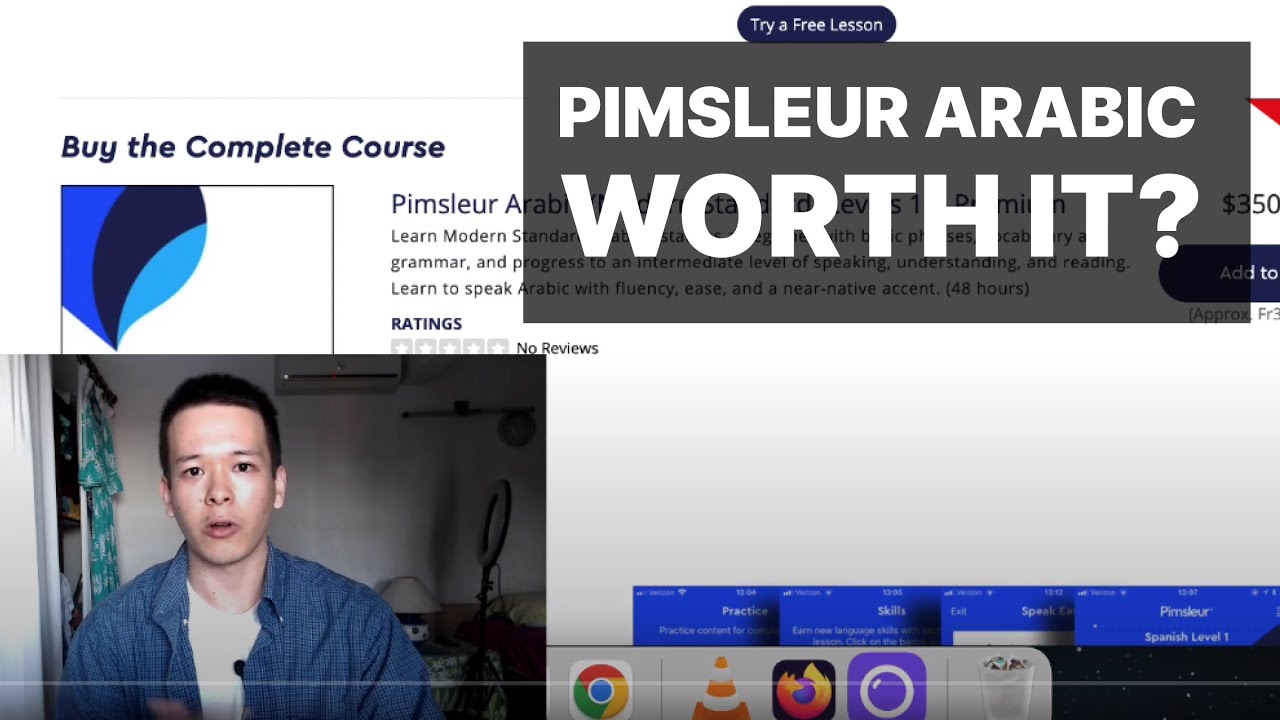 Pimsleur Arabic Review (Conversations In 3 Months?)