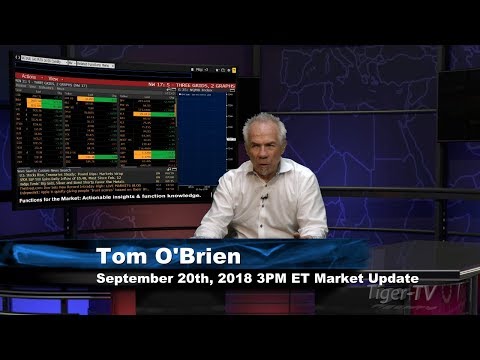 September 20th 3PM ET Market Update with Tom O'Brien on TFNN