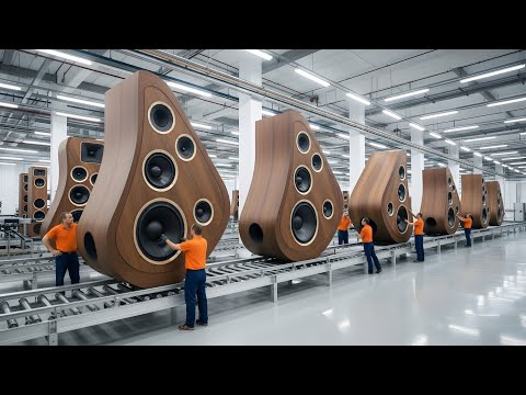 Inside MartinLogan Loudspeakers Factory | How Premium Home Audio Speakers Are Built (Full process)