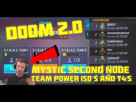 Doom 2.0 Raid - Mystic 2nd Node - Marvel Strike Force - MSF