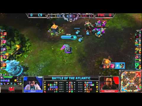 C9 vs FNC G1 - Battle of the Atlantic