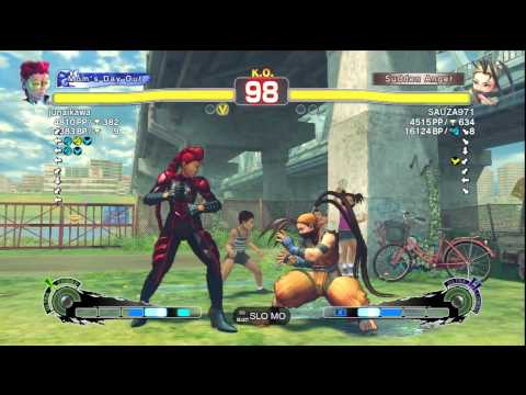 junaikawa [C. Viper] vs. SAUZA971 [Ibuki] - PS3 SSF4 Arcade Edition