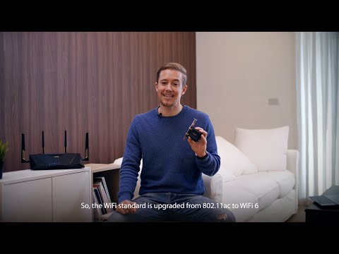 Maršrutizatorius ASUS RT-AX53U/Wi-Fi video